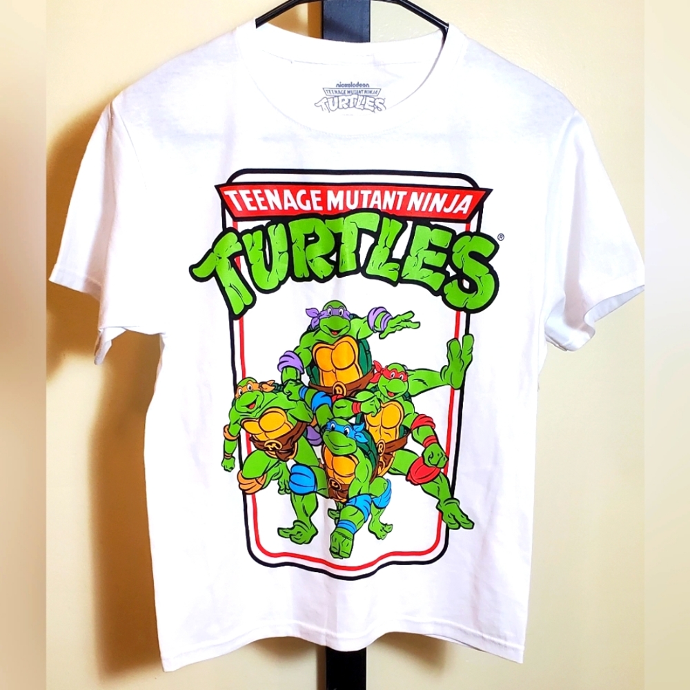 TMNT Graphic Youth Short Sleeve T-Shirt Size Medium 10-12